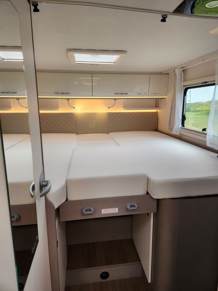 Kényelmes alvás lakóautóinkban